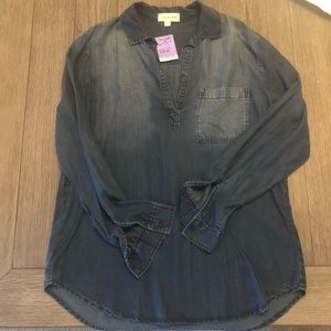 NWT cloth & stone tunic top!